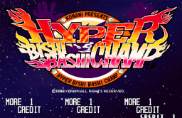 Hyper Bishi Bashi Champ (GQ876 VER. EAA) Title Screen